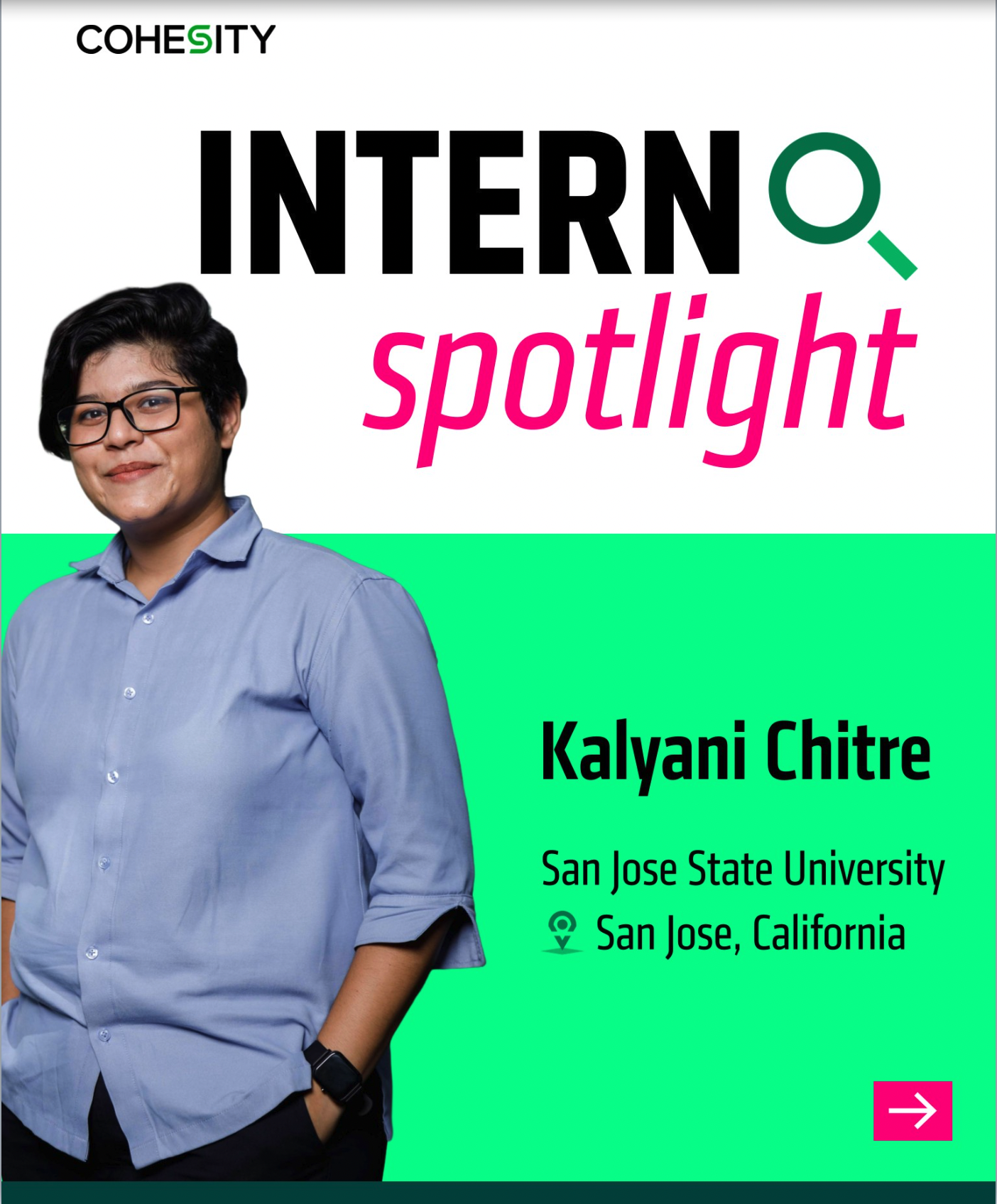 Intern Spotlight Series post